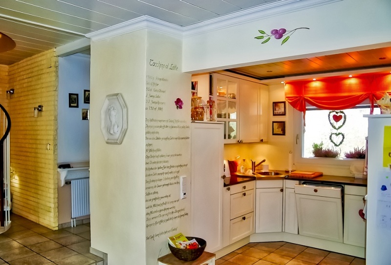 Wandschrift-in-der-Kueche